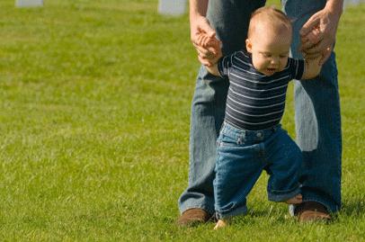 子供たちが歩行を開始するときの情報