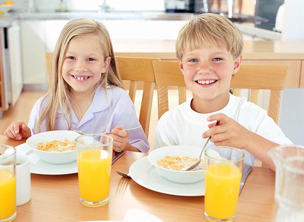 子供のための朝食