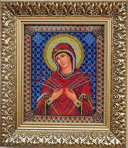 アイコン「キリストの平和と平和の象徴」 - 神の七面の母 - アイコン