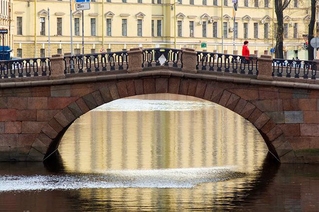 Anichkov橋。創造の歴史