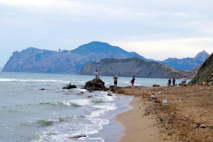 クリミアでの休息 - 自然公園Silent bay、Koktebel