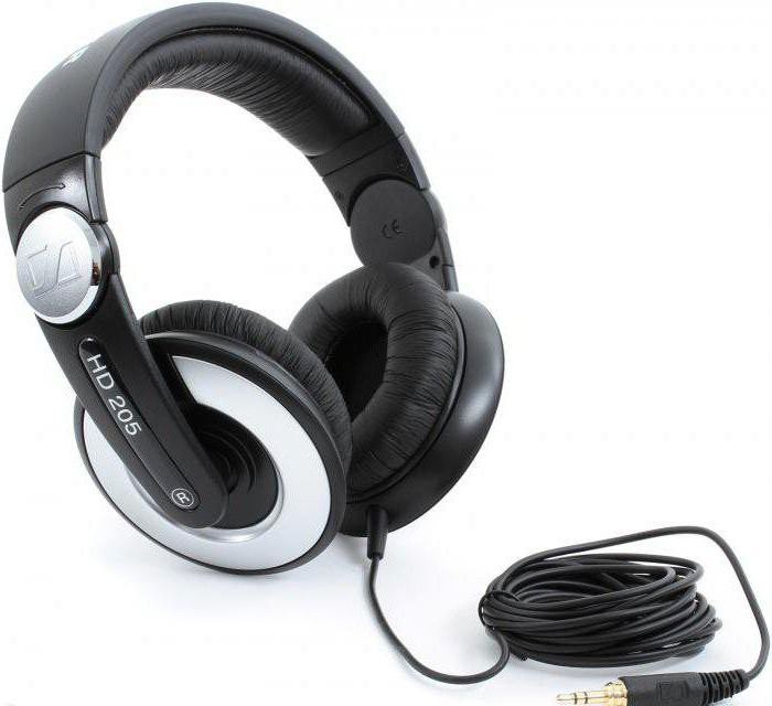 ヘッドフォンの説明Sennheiser HD 205