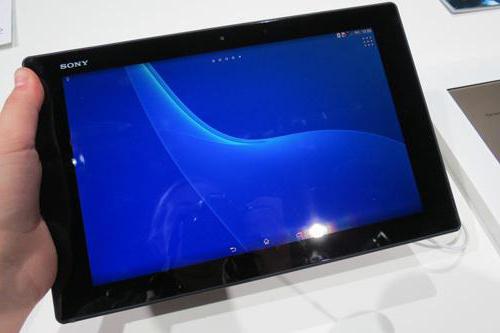 タブレットソニーXperia Z2タブレット：レビュー、技術仕様