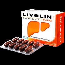 医薬品 "リボリンフォルテ"  - 肝臓の効果的な保護